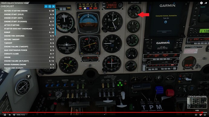 Rpm does not change in blacksquare bonanza - Aircraft & Systems ...