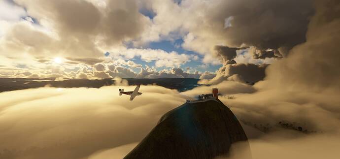 The rock of Guatape