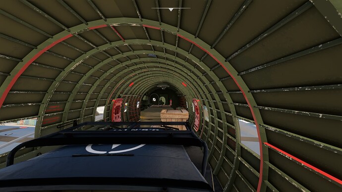 C-46 Cargo View