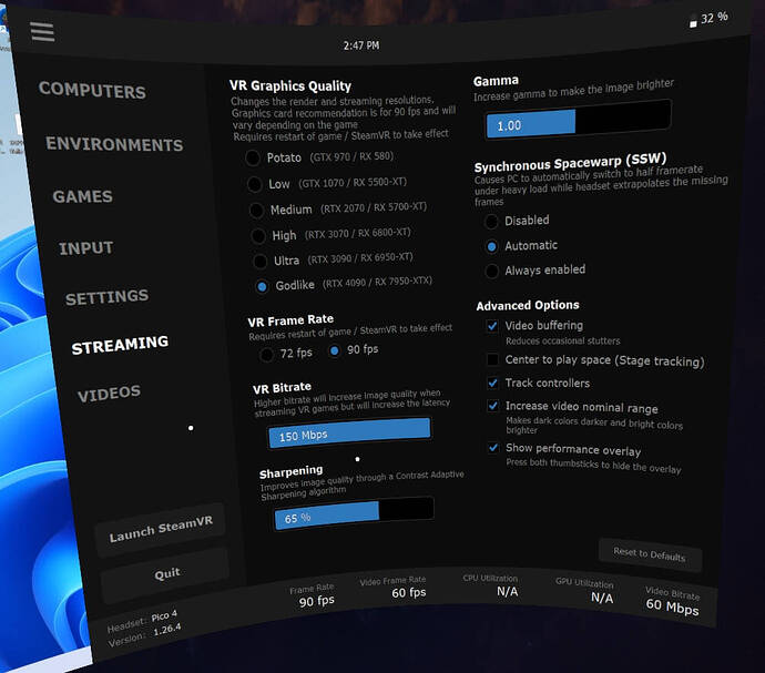 VDstream