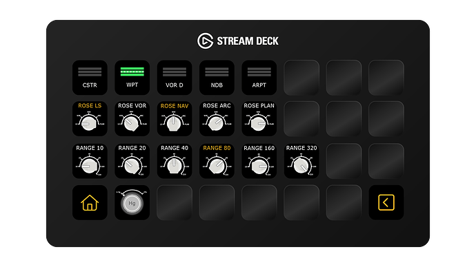 Mock - Fenix Airbus A320 - EFIS