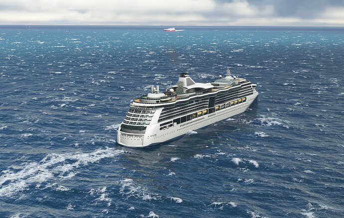 Cruise Liner MSFS FreeGlobal AI SHip Traffic