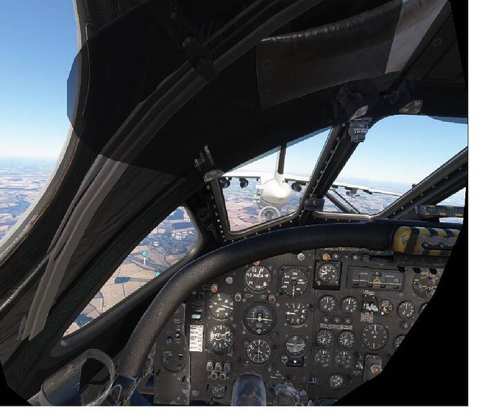 Vulcan refuelling from IL76 3
