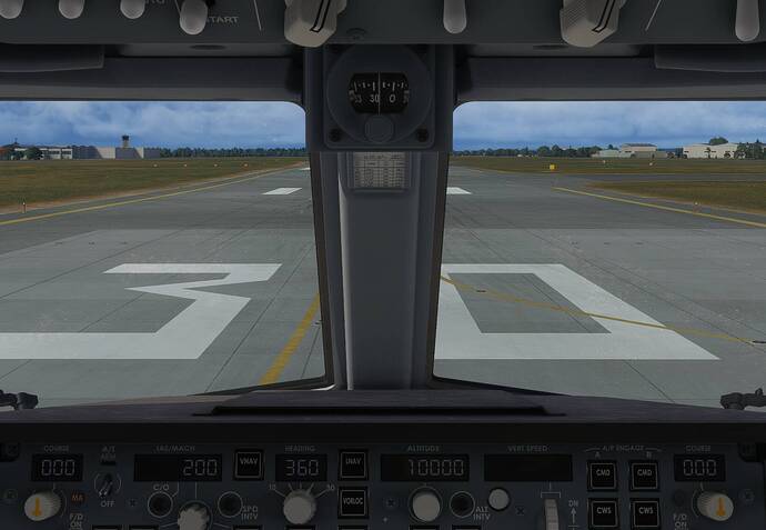 B737 home cockpit mode
