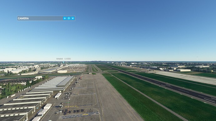 No planes parked at romeo platform.