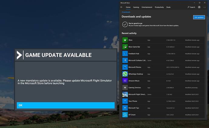 MSFS Update