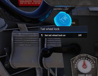 Douglas DC-3 Tail Wheel Off Position 1