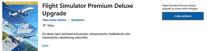 Flightsimulator--Downlod nicht möglich