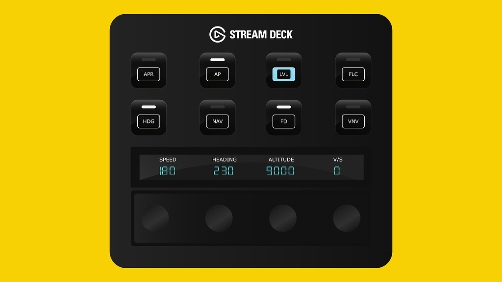 [UPDATE 1.1] Vision Jet G2 Stream Deck + Autopilot Panel | Flight ...
