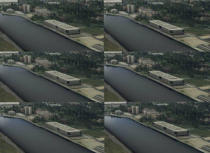 London City LOD and RenderScale