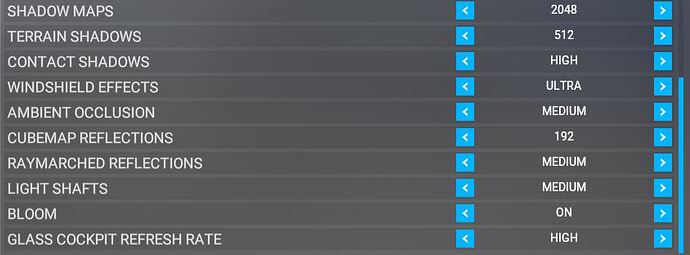 MSFS settings 2
