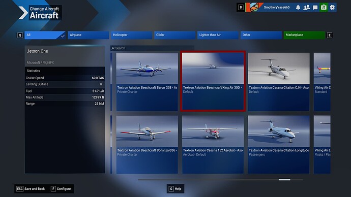 Texatron Beechcraft King Air 350i Picture too small