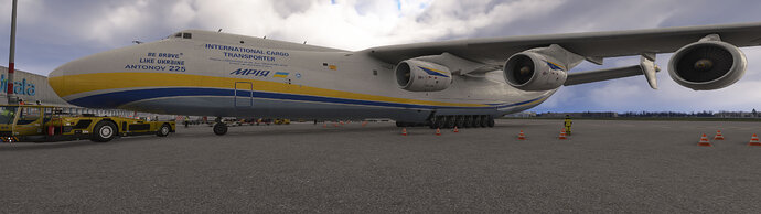 Antonov AN225 on Schiphol