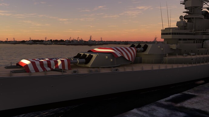 USS Missouri - Seafront Hawaiian Islands