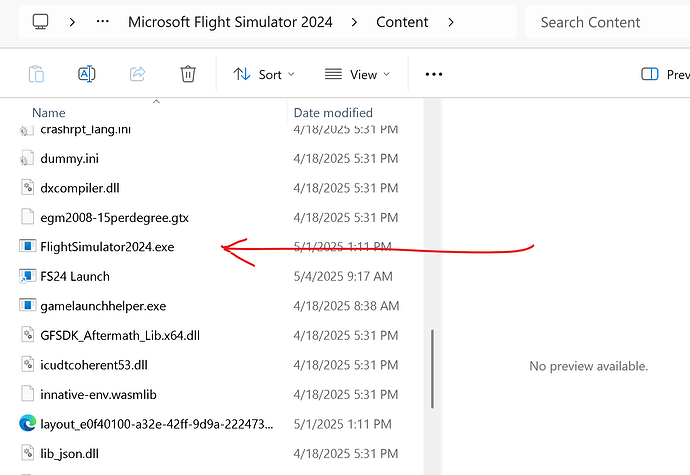 FS2024 exe