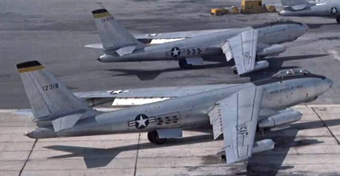 B-47 51-2073 and 51-2318