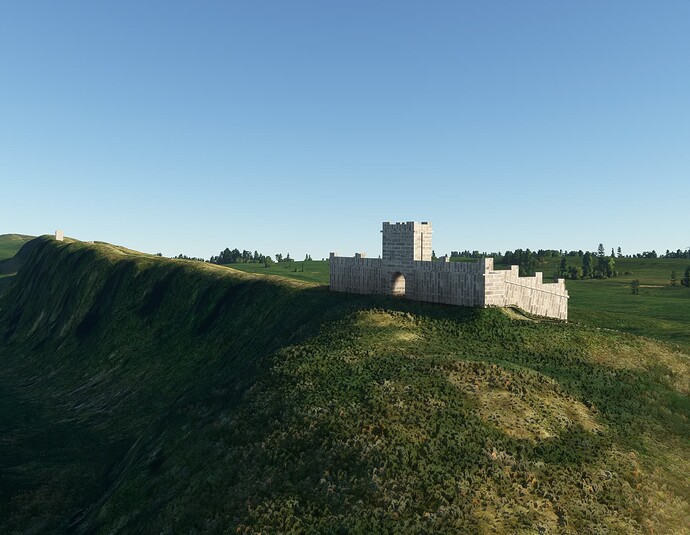 Milecastle 42 in sim