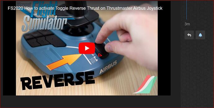 THRUSTMASTER REVERSE MARKER