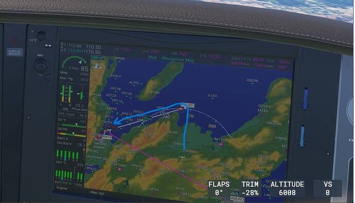 mtpp enroute autopilot disagreement