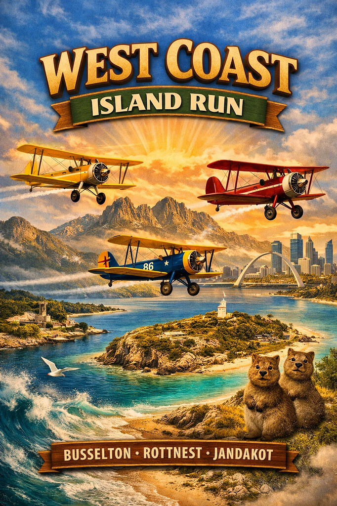 Aussie Group Flights Team - Low & Slow: West Coast Island Run ...