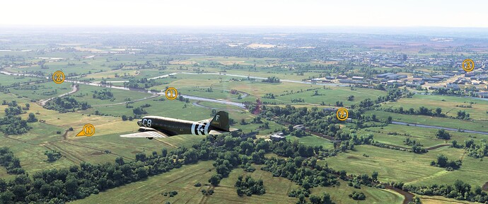 Cherbourg Douve River and Carentan