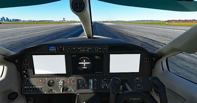 TBM930 Enhanced MFD Panel Blank 2