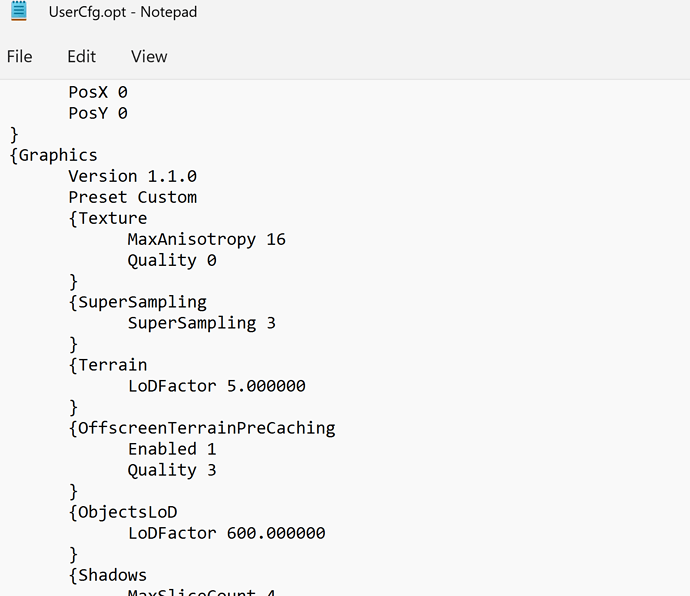 UserCfg dot Opt Options 2