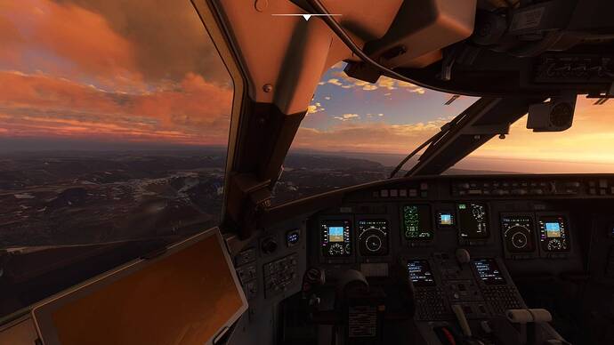 14. Default Dusk of MSFS2020