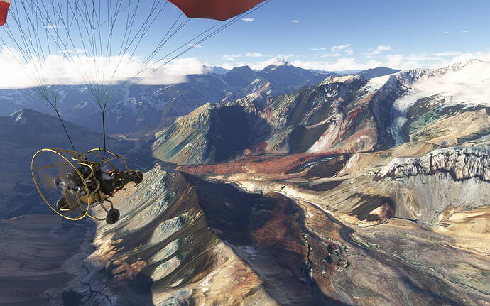 Colorful mountains, Chilean Andes