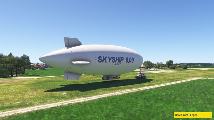 Skyship ready to fly