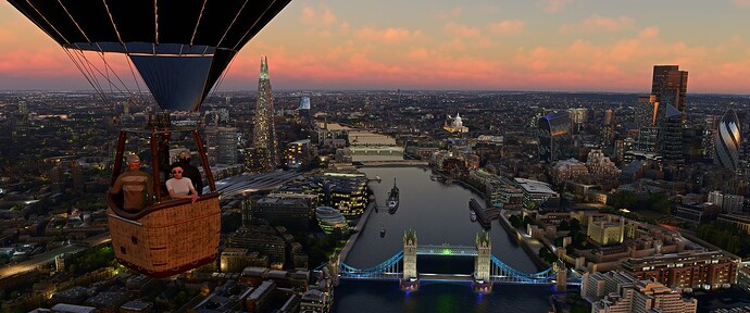 Tower Bridge Hot Air Balloon