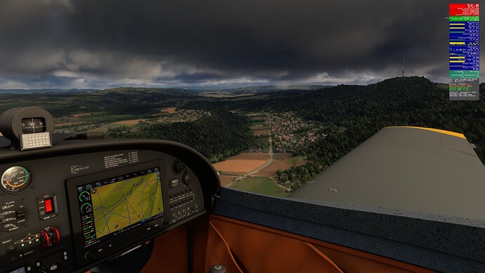 Hilzingen Airfield (ED84) to Luzern-Beromunster (LSZO) 10