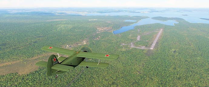 22 Approaching Afrikanda Air Base