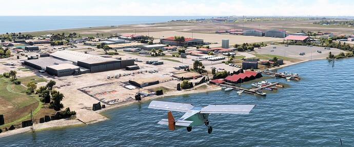 Zenith Over NAS Banana River