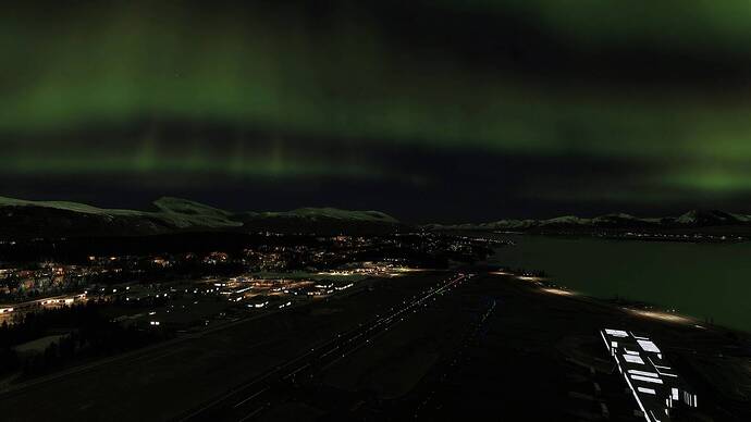 AURORA BOREALIS ON SIM 2024