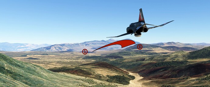 Star Wars Passing Maltese Peak with SW Canyon Ahead