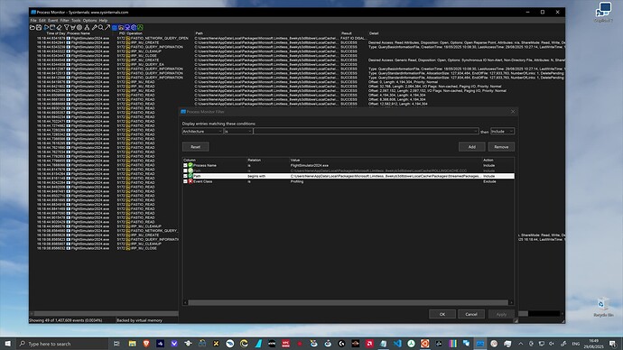 2025.08.29-16.49.00 - Process Monitor - Filtering