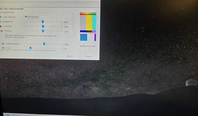 msfs- standard gamma, bright  and contrast