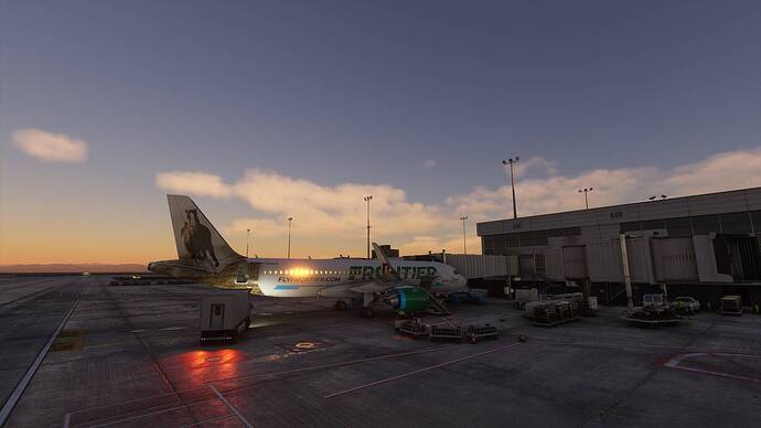 KDEN on ground
