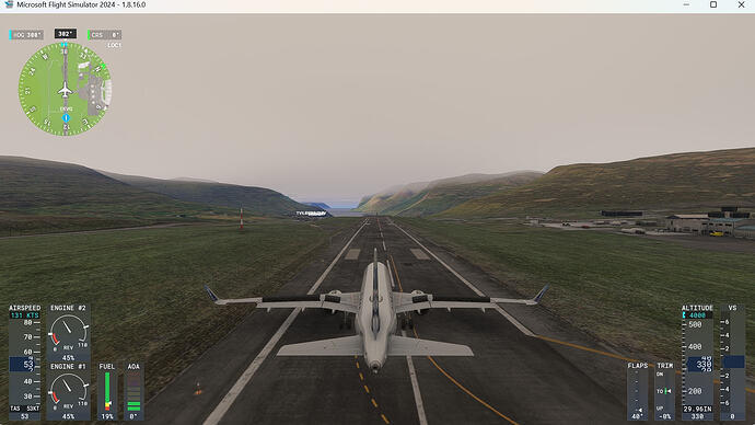 MSFS2024 wtih StrataWX