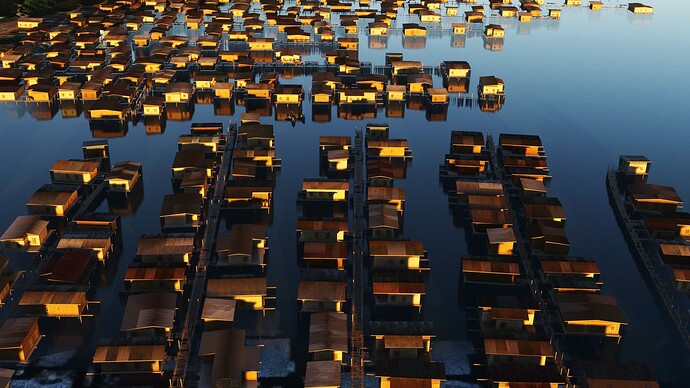 Poreporena Stilt Villages, Port Morsby, New Guinea