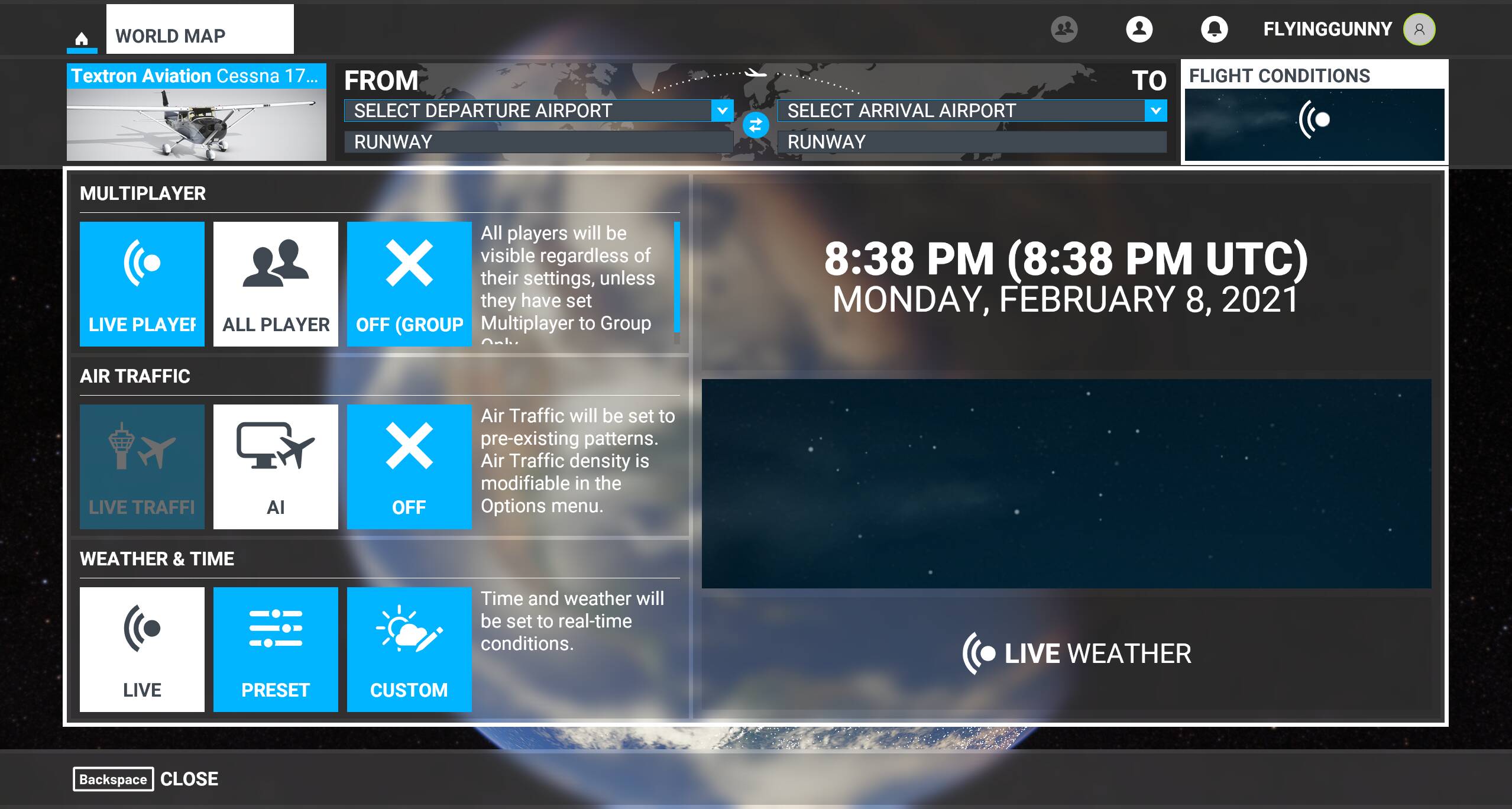 Flight Conditions Setup - General Discussion - Microsoft Flight ...