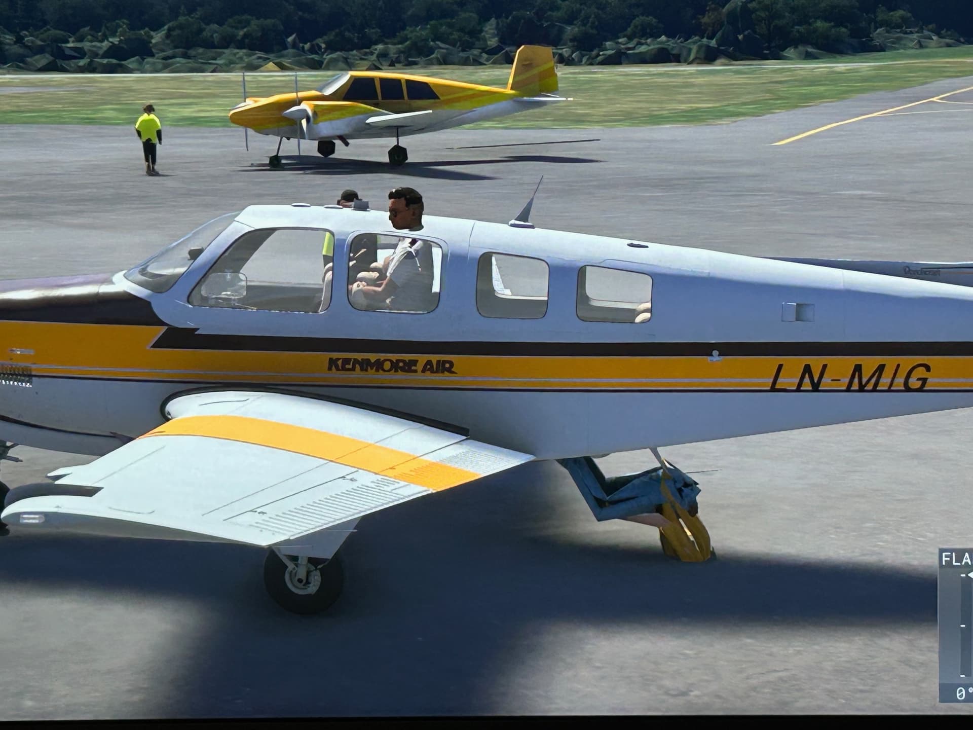 Career Mode - Textron Beechcraft Bonanza G36 - External passenger ...
