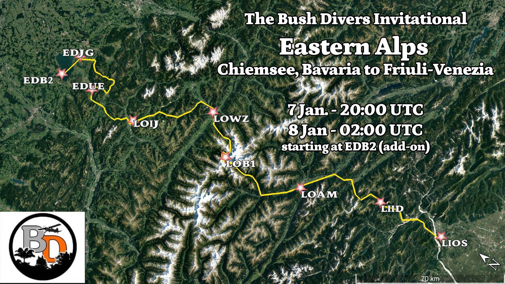 Bush Divers Invitational: Eastern Alps - Bavaria to Tirol - Community  Events - Microsoft Flight Simulator Forums