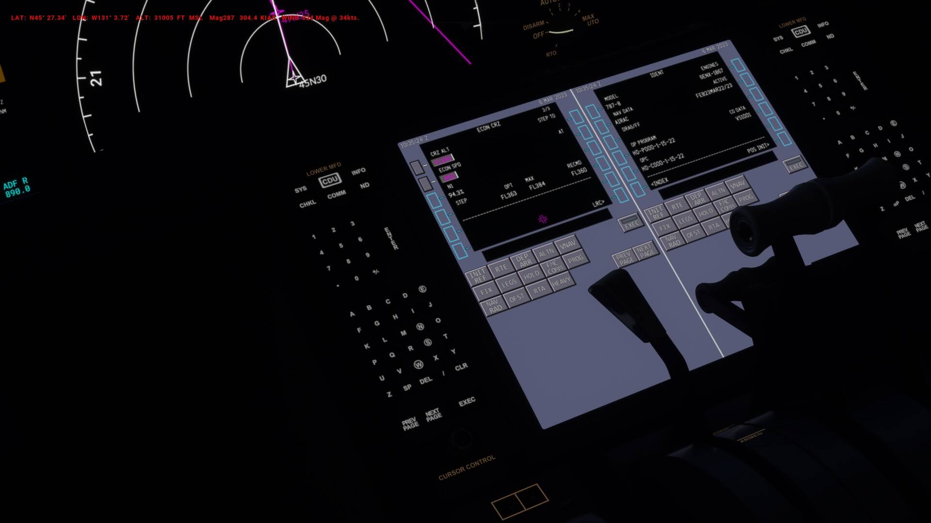 787 stops climbing at FL31 - Aircraft & Systems - Microsoft Flight