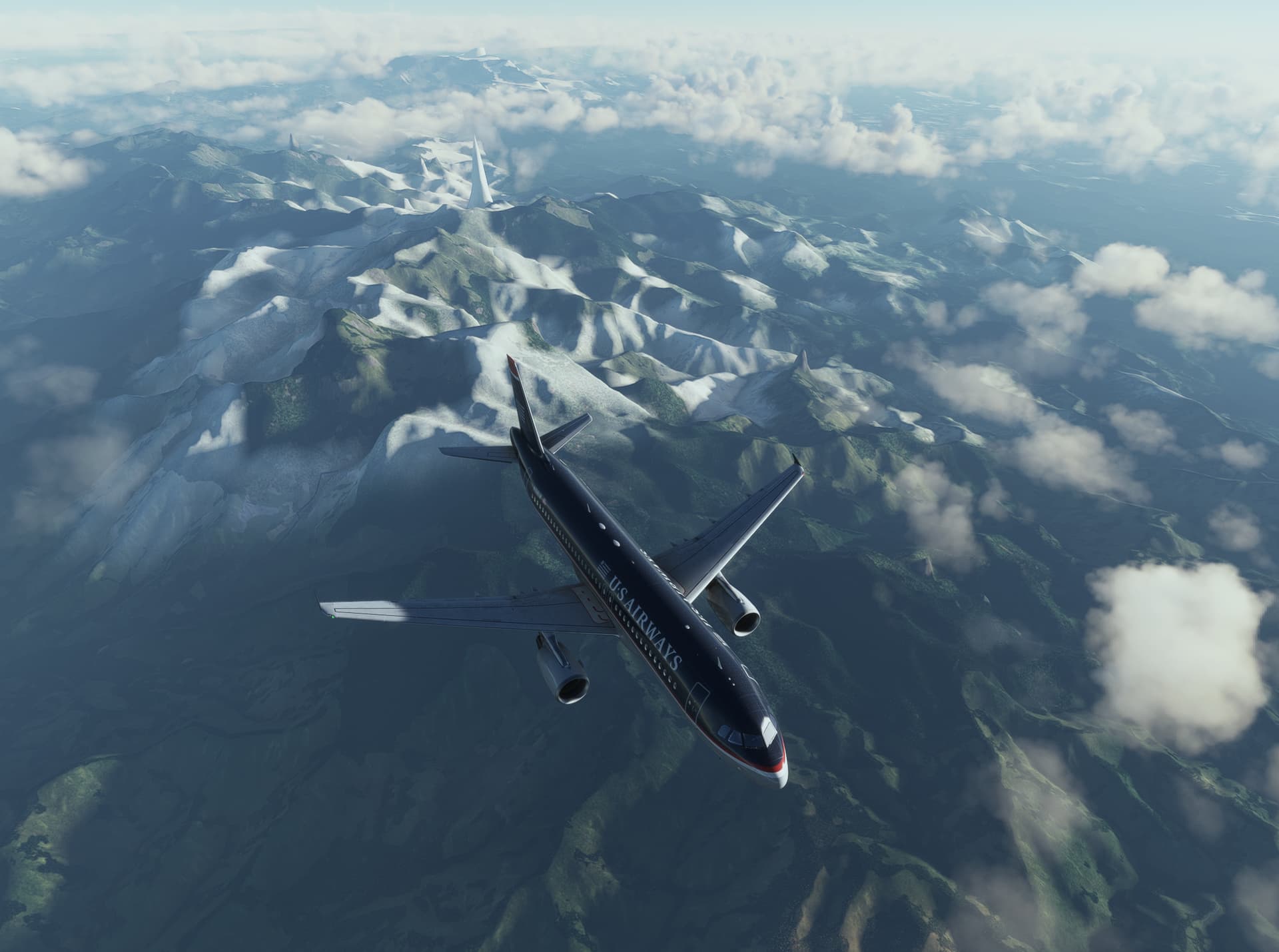 Spikes in Andes mountains - Scenery and Airports - Microsoft Flight ...