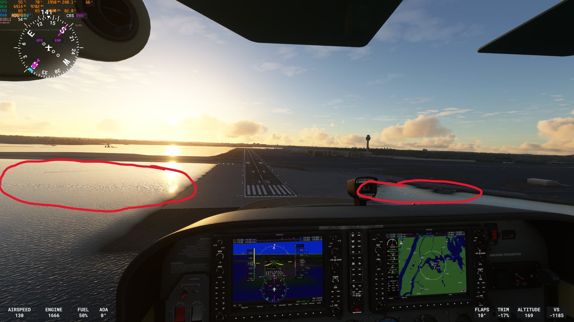 Distorted Flight Constant water distortion using DLSS - Install, Performance & Graphics ...