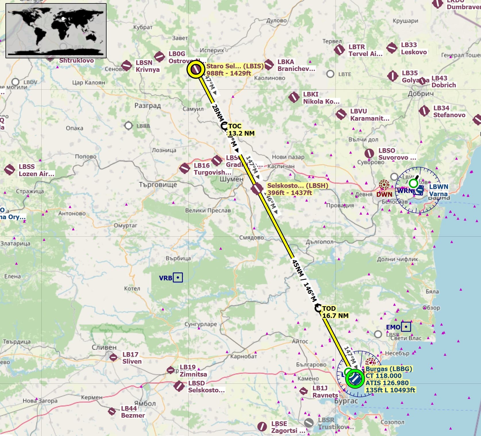 Selishte Map Aussie Group Flights Team: Follow the Orient Express - Staro Selishte ...