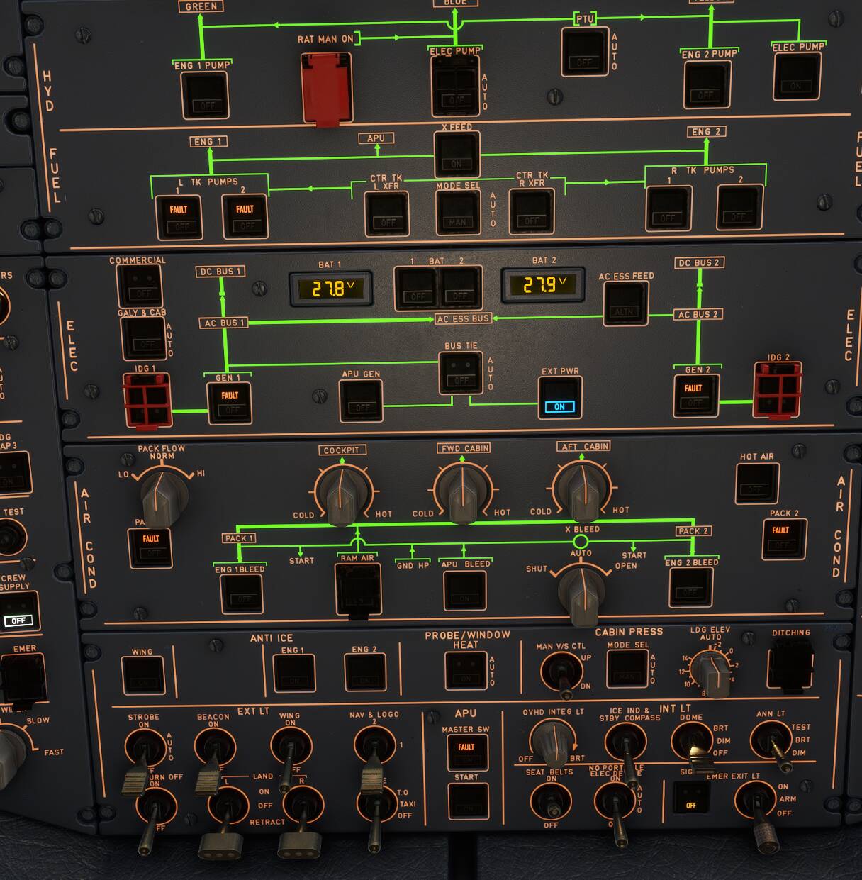 FAULT indications in FBW A320 - Aircraft & Systems - Microsoft Flight ...