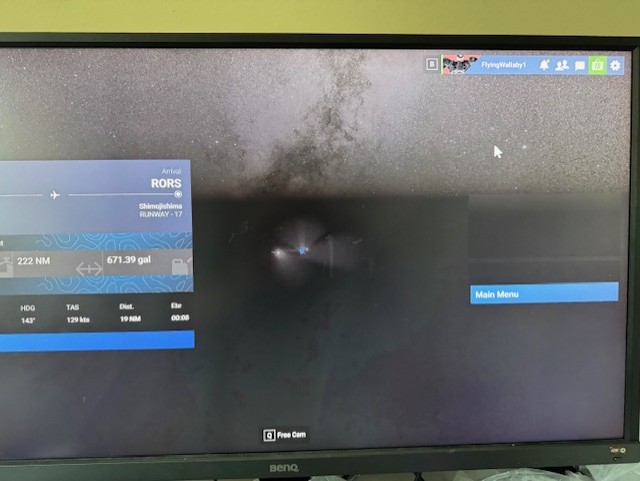 briefing page with missing options